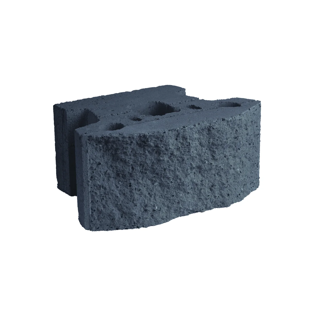 Interlocking Standard Retaining Wall Block Charcoal 455 x 315 x 200mm