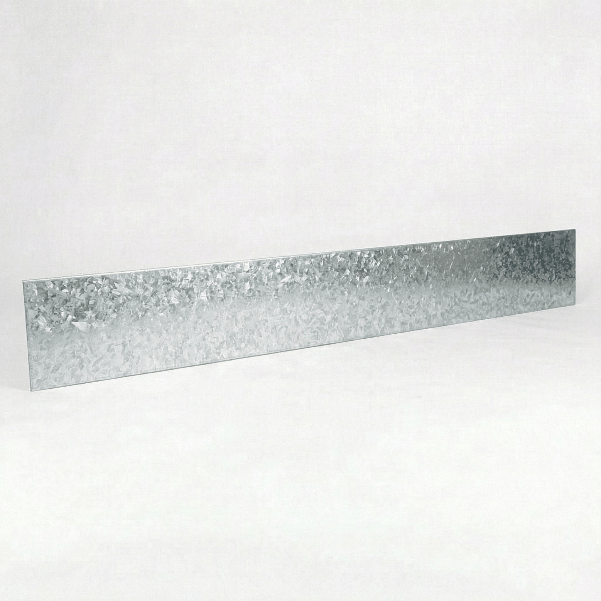 Galvanised Steel Garden Edging 3mm x 2.4m