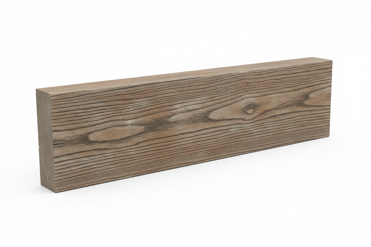 Woodgrain Concrete Sleeper 2000 x 200 x 75mm