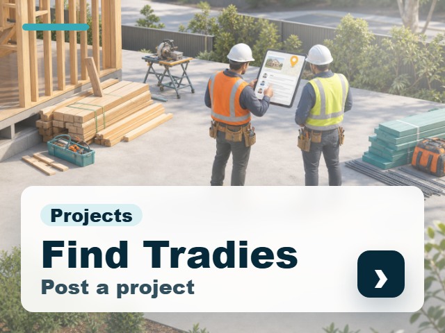Project picks small campaign advert for common Builto material lists