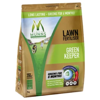 Munns Green Keeper Lawn Fertiliser 7kg